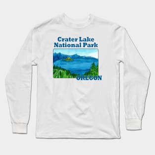 Crater Lake National Park, Oregon Long Sleeve T-Shirt